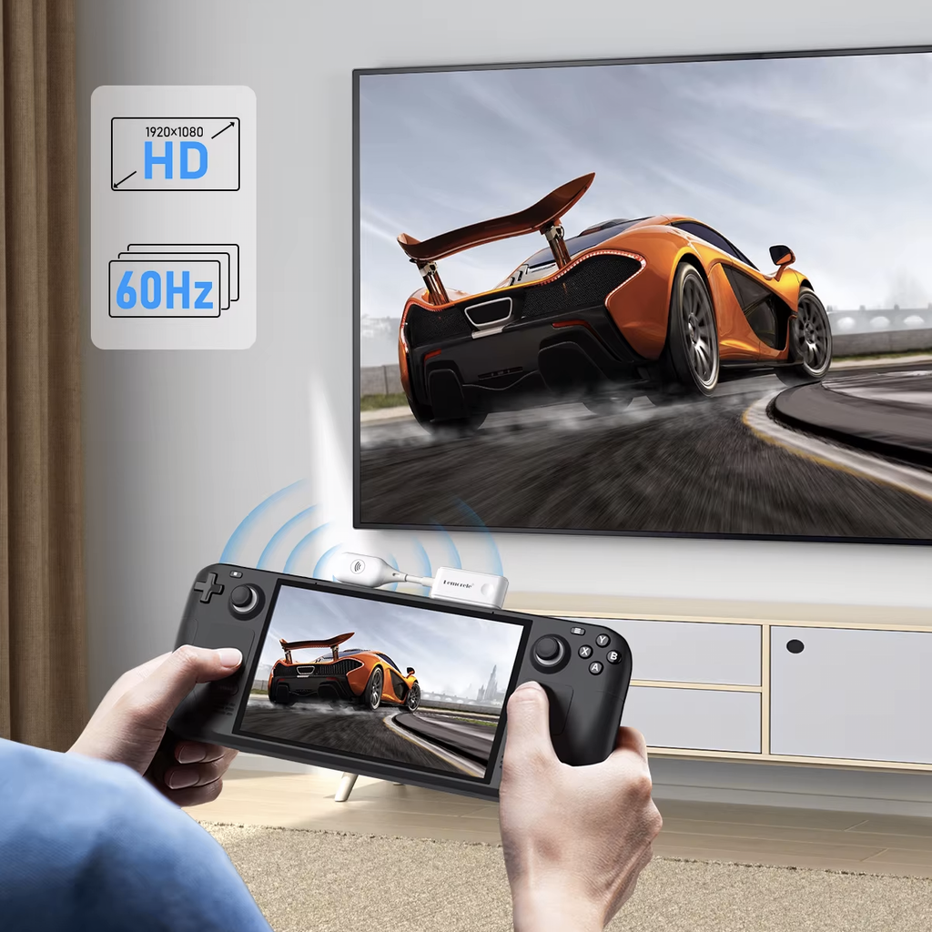 Plug-and-Play Wireless HDMI Transmitter and Receiver Kit