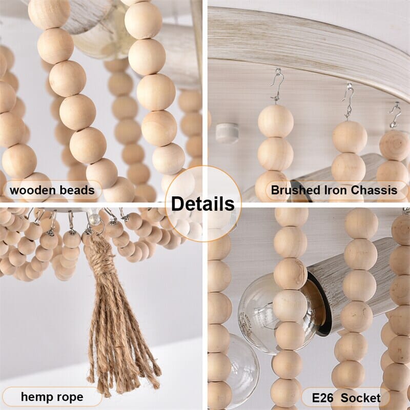 Lampada da soffitto in stile rustico