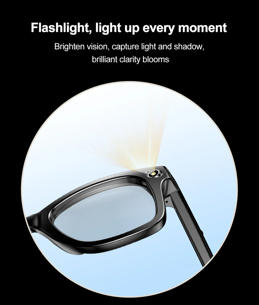 Smart Bluetooth Camera Glasses