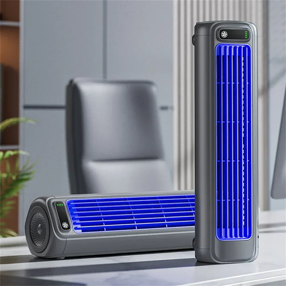 Climatiseur portable sans pales Cooling Ace avec USB, 3 vitesses et silencieux pour chambre
