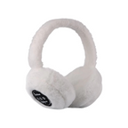 Wireless Plush Earphones with Bluetooth 5.2 and Warm Fur Design
