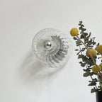 Lyris Nordic glass vegglampe for soverom og gang