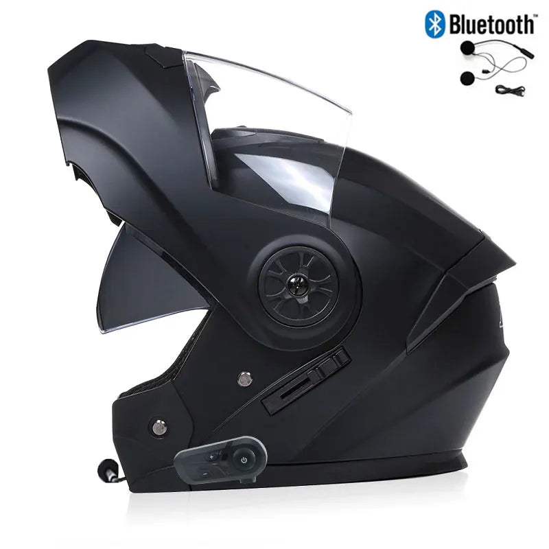 Modulární motocyklová přilba s Bluetooth integrací