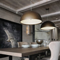Solara Ember dimbare LED-hanglamp in mid-century stijl voor eetkamers