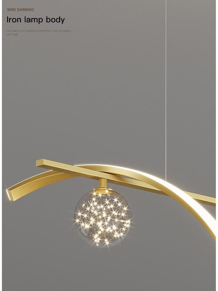 Marcelli Spiral Kronleuchter