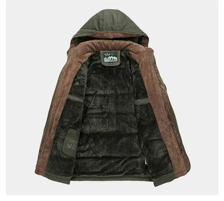 Pánská zimní parka Veloria Luxe teplo každodenní bunda