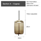 Aurum Glas Design Loftlampe Moderne Ophæng