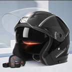 Flip-Up Modular Motorcycle Helmet With Dual Visors DOT And ECE Certified