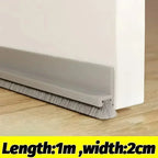 ThermaSeal Door Bottom Seal | TPE | Draft & Sound Protection | 2 cm x 1 m
