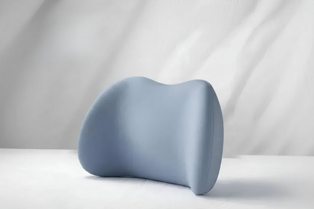 Ergonomický bederní polštář z paměťové pěny pro auta, židle a postele s odnímatelným potahem