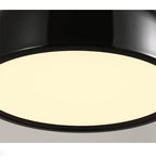 FjordLume Nordisk Rund Pendel Lys Metal og Akryl