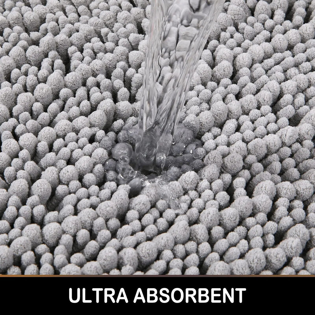 AquaNest Vastag, Nedvszívó Csúszásmentes Fürdőszobai Szőnyeg Biztos Hátsó Réteggel