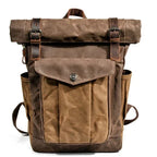 Alder Vintage Roll-Top Rucksack | Petprovac