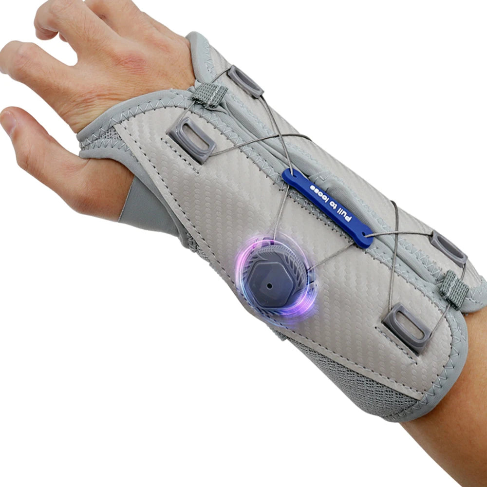 Wrist Support With Adjustable Knob For All Day Comfort