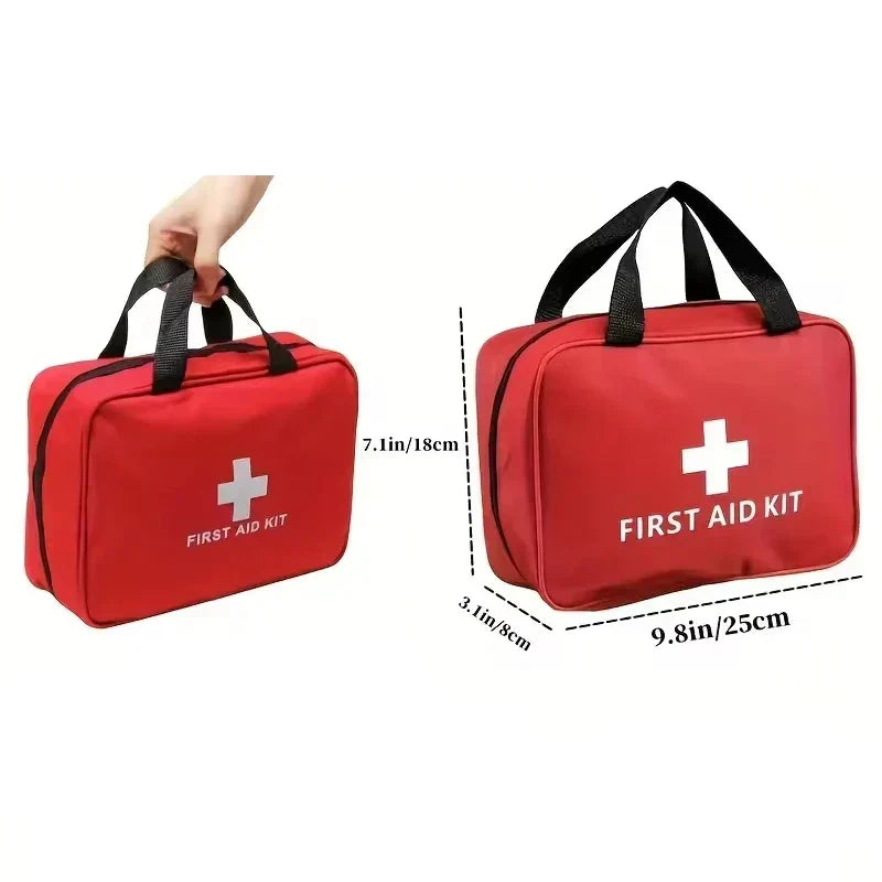 First Aid 184 Piece Kit For Outdoor Adventurers Travel Ready