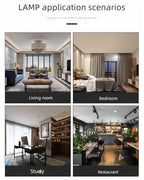 NovaGlow Kablosuz Duvar Aplikleri Pil ile Çalışan 2'li Paket