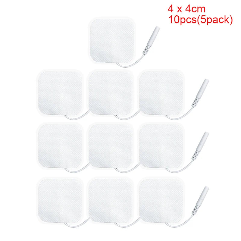Pastilhas de Gel com Plugue de 2,0 mm para Dispositivos de Terapia TENS e EMS