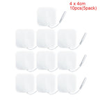 Pastilhas de Gel com Plugue de 2,0 mm para Dispositivos de Terapia TENS e EMS