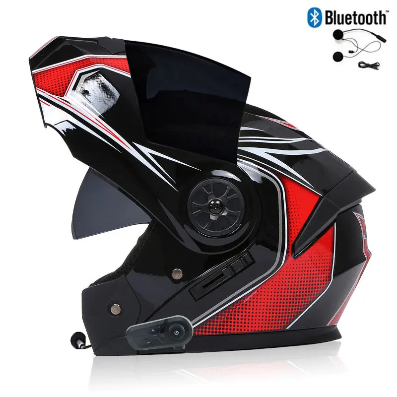 Modulární motocyklová přilba s Bluetooth integrací