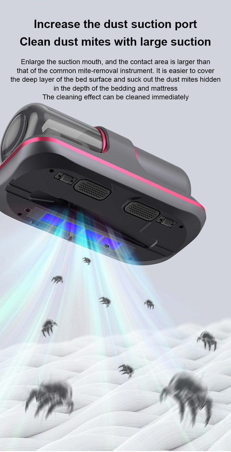 NovaShield UV-Matratzenstaubsauger für gründliche Bett- und Sofareinigung