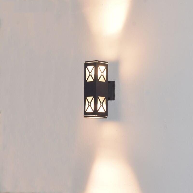 Faro esterno a doppia testa