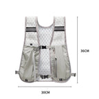 Bolsa Peitoral Reflectora para Corrida e Ciclismo Colete de Armazenamento