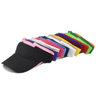 Unisex Solid Color Sun Protection Sports Cap - Lightweight Outdoor Visor for Baseball, Tennis, Golf, and Casual Wear