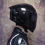 Kask zimowy LVS-701 z pełną osłoną twarzy i podwójnym systemem wizjera