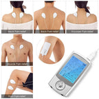 Stimulateur musculaire TENS EMS avec 16 modes et 10 niveaux d'intensité pour la relaxation