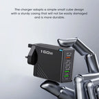 160W USB-C Mehrfachanschluss-Wandladegerät und Powerstation