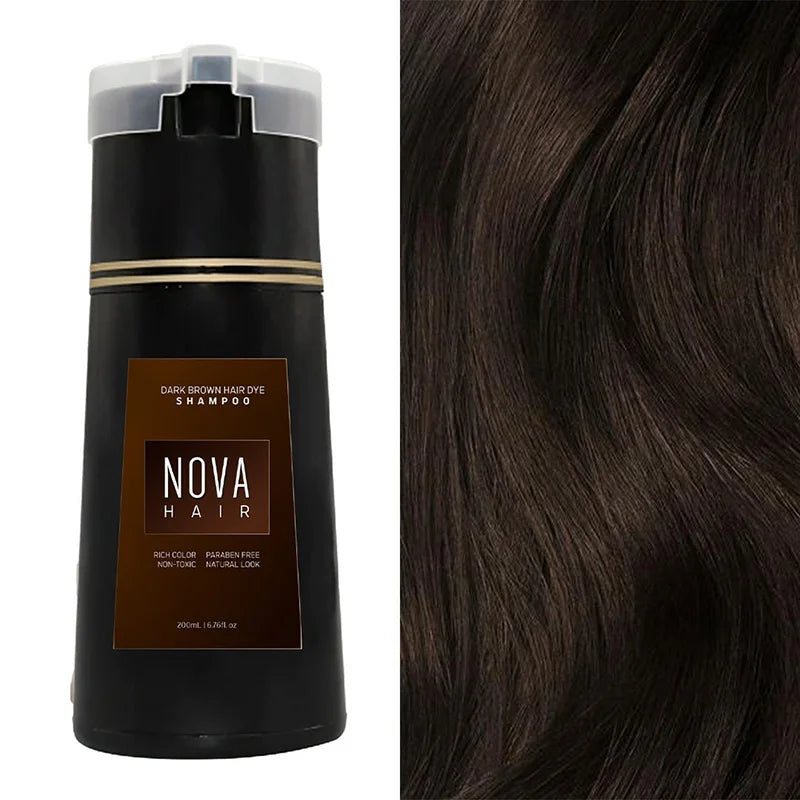 NovaHair Ti Minutters Botanisk Farveshampoo til Hår