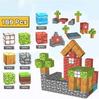 Set di Blocchi Magnetici STEM per Bambini Kit di Apprendimento Creativo