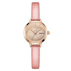 Montre vintage mini en cuir pour femmes | Petprovac