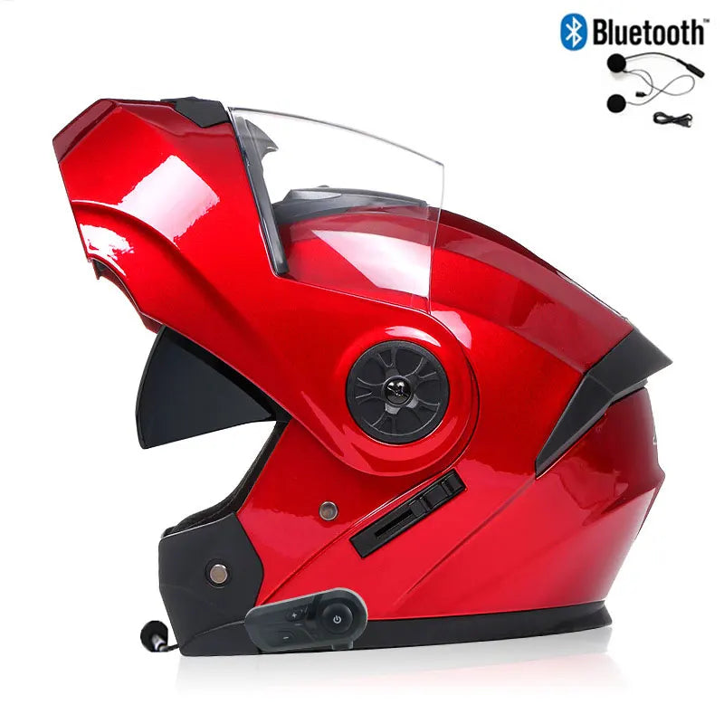 Modulární motocyklová přilba s Bluetooth integrací