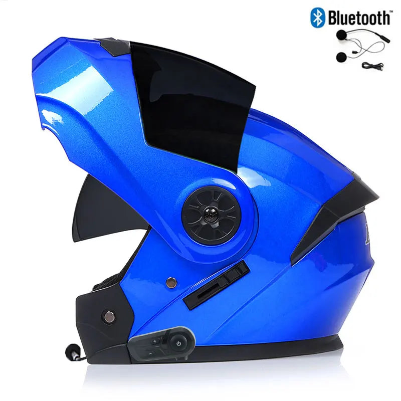 Modulární motocyklová přilba s Bluetooth integrací