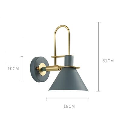 Loft-Stil Eisen Wandlampen