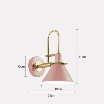 Loft-Stil Eisen Wandlampen