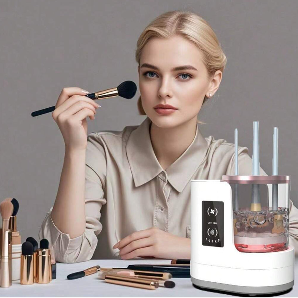 AstraGlow Pro 可充电电动化妆刷清洁器