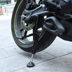 Universal Motorcycle Wheel Stand With Adjustable Height And Self-Locking