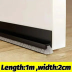 ThermaSeal Door Bottom Seal | TPE | Draft & Sound Protection | 2 cm x 1 m