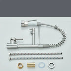 Kuchyňská baterie NovaPulse s otočným výtokem 360° v kartáčovaném niklu