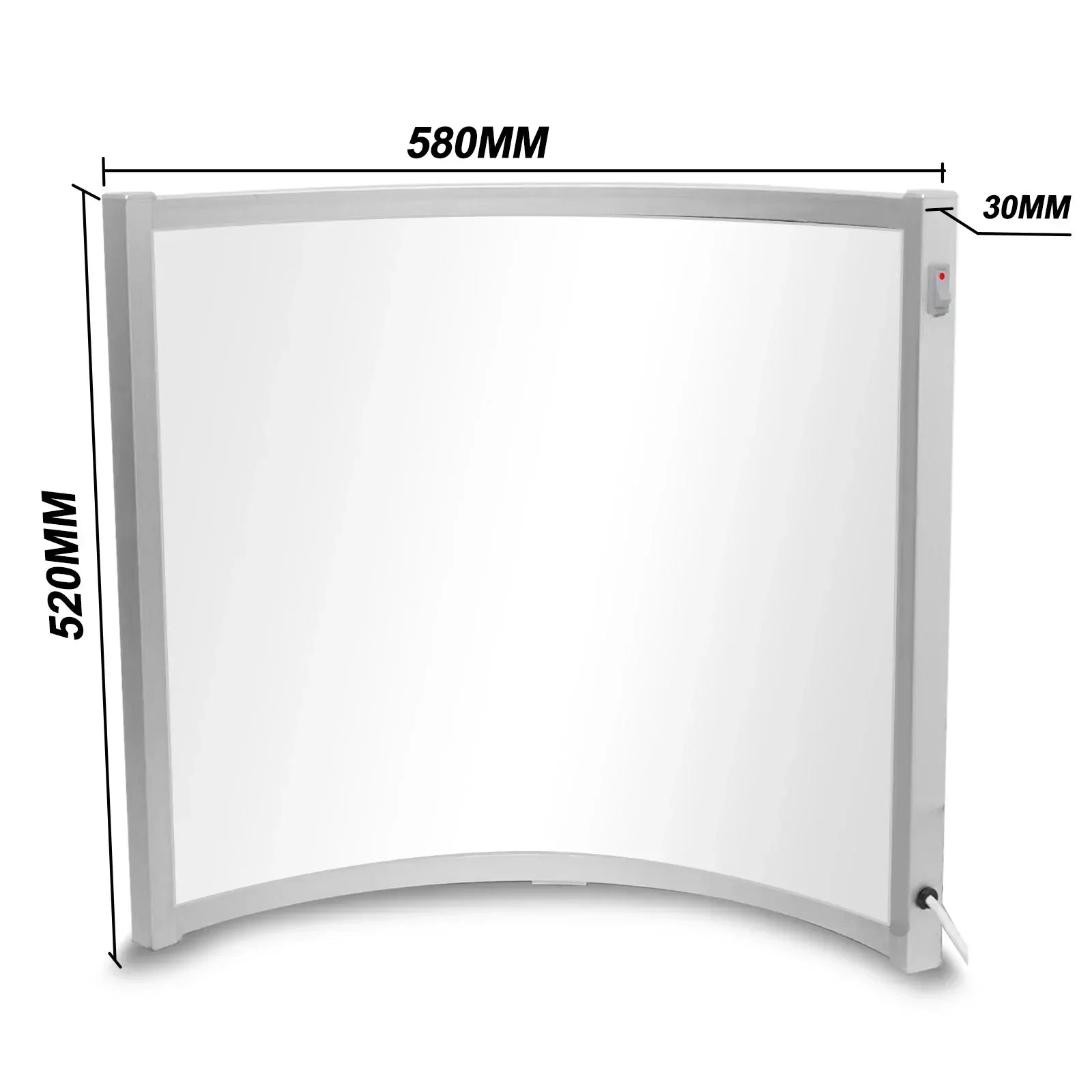 Vireluxe 300W Infrarødt Varmepanel til Hjemmekontor