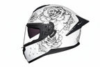 Kask zimowy LVS-701 z pełną osłoną twarzy i podwójnym systemem wizjera