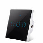 Inteligentny dotykowy włącznik światła WiFi do Alexa i Google Home, nie wymaga przewodu neutralnego