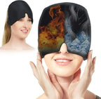 Migraine Relief Cap Cold Gel Head Wrap For Migraines