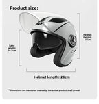 Flip-Up Modular Motorcycle Helmet With Dual Visors DOT And ECE Certified