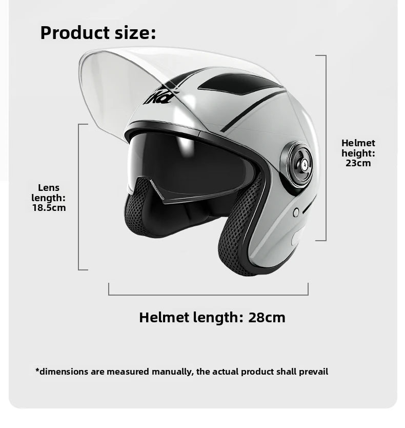 Flip-Up Modular Motorcycle Helmet With Dual Visors DOT And ECE Certified