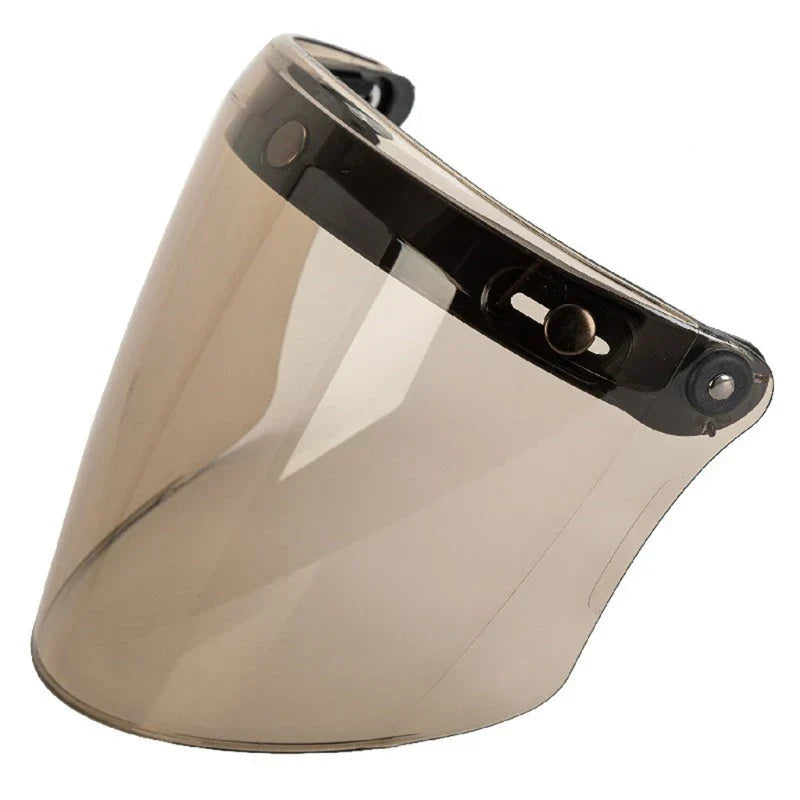 BKS65 Vintage Rider Visor With Anti Fog UV Proof Polycarbonate