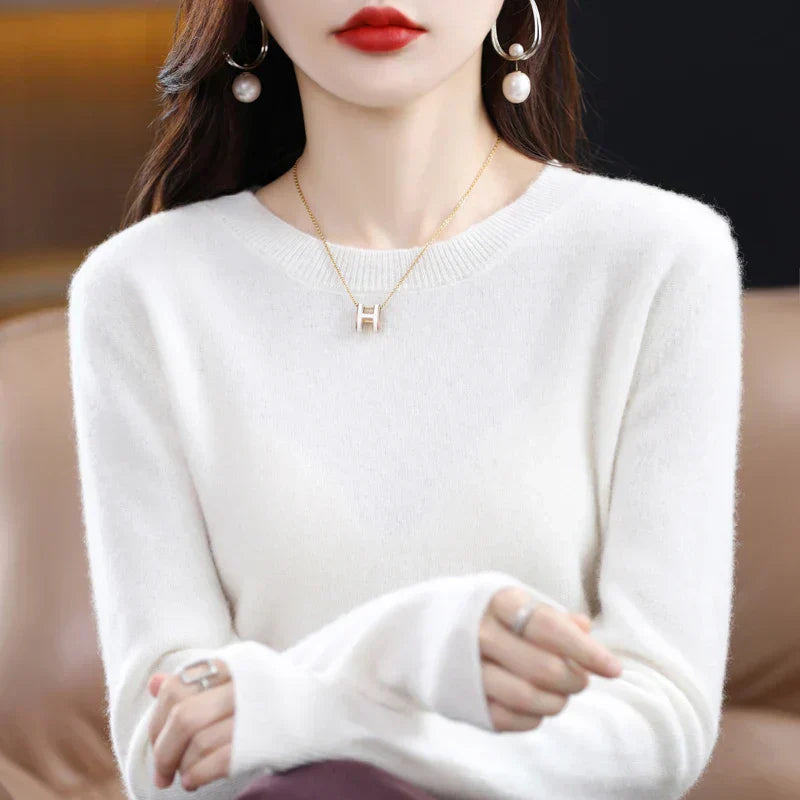 Luminara | Maglione Accogliente da Donna in Lana Merino Australiana