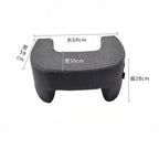 Ergonomic Pillow For Reading With Arm Support And Memory Foam Core For Bed Or Desk